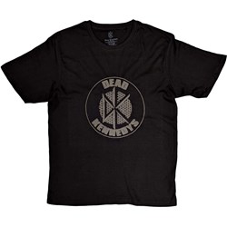 Dead Kennedys - Unisex Circle Logo Hi-Build T-Shirt