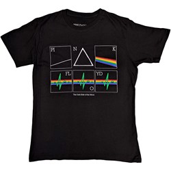 Pink Floyd - Unisex Prism Heart Beat T-Shirt