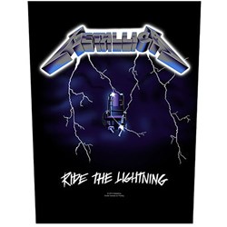 Metallica - Unisex Ride The Lightning Back Patch