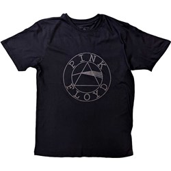 Pink Floyd - Unisex Circle Logo Hi-Build T-Shirt