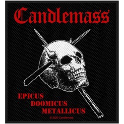 Candlemass - Unisex Epicus Doomicus Metallicus Standard Patch