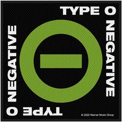 Type O Negative - Unisex Negative Symbol Standard Patch