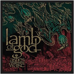 Lamb Of God - Unisex Ashes Of The Wake Standard Patch
