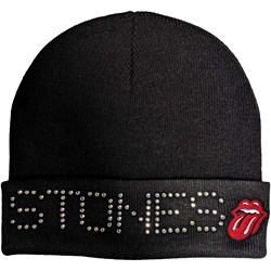 The Rolling Stones - Unisex Stones Embellished Beanie Hat