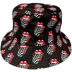 The Rolling Stones - Unisex Checker Tongue Pattern Bucket Hat
