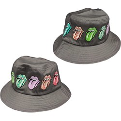 The Rolling Stones - Unisex Multi-Tongue Pattern Bucket Hat