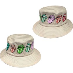 The Rolling Stones - Unisex Multi-Tongue Pattern Bucket Hat