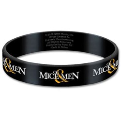Of Mice & Men - Unisex Logo Gummy Wristband