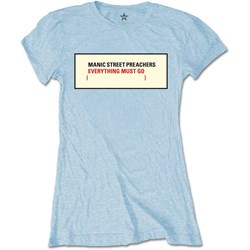 Manic Street Preachers - Womens Everything Must Go T-Shirt