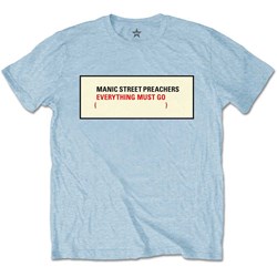 Manic Street Preachers - Unisex Everything Must Go T-Shirt