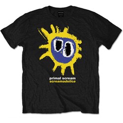 Primal Scream - Unisex Screamadelica Yellow T-Shirt
