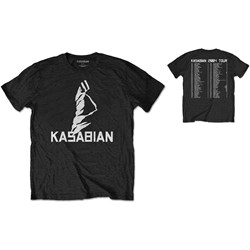 Kasabian - Unisex Ultra Face 2004 Tour T-Shirt