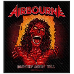 Airbourne - Unisex Breakin' Outa Hell Standard Patch
