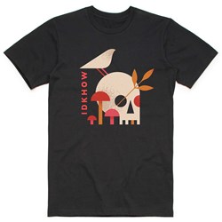 iDKHow - Unisex Mushroom Skull T-Shirt