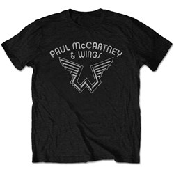 Paul McCartney - Unisex Wings Logo T-Shirt