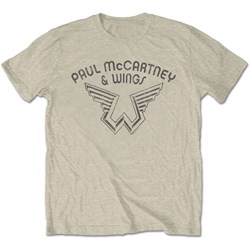 Paul McCartney - Unisex Wings Logo T-Shirt