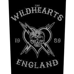 The Wildhearts - Unisex England Biker Back Patch