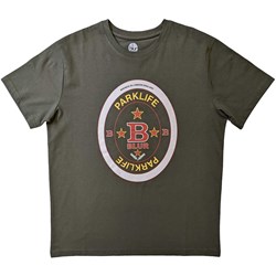Blur - Unisex Parklife Beermat T-Shirt