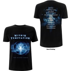 Within Temptation - Unisex Silent Force Tracks T-Shirt