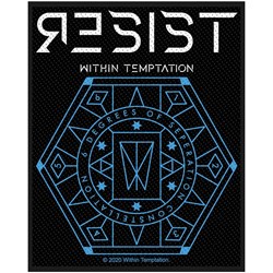 Within Temptation - Unisex Resist Hexagon Standard Patch