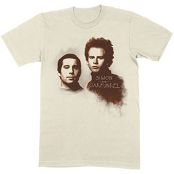 Simon & Garfunkel - Unisex Faces T-Shirt