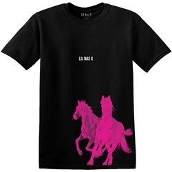 Lil Nas X - Unisex Pink Horses T-Shirt