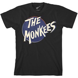 The Monkees - Unisex Retro Dot Logo T-Shirt