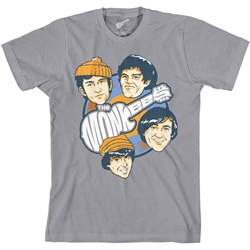 The Monkees - Unisex Vinyl Heads T-Shirt