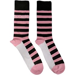 BlackPink - Unisex Stripes & Logo Ankle Socks