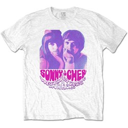 Sonny & Cher - Unisex Westbury Music Fair T-Shirt