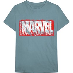 Marvel Comics - Unisex Distressed Dripping Logo T-Shirt