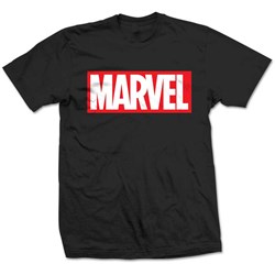 Marvel Comics - Unisex Box Logo T-Shirt