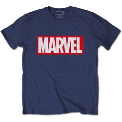 Marvel Comics - Unisex Marvel Box Logo T-Shirt