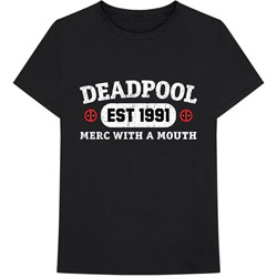 Marvel Comics - Unisex Deadpool Merc With A Mouth T-Shirt