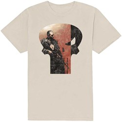 Marvel Comics - Unisex Skull Outline Character T-Shirt