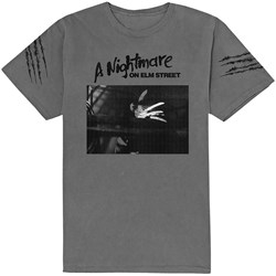 Warner Bros - Unisex Nightmare On Elm Street Sleeve Scratch T-Shirt