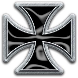 Generic - Unisex Iron Cross Pin Badge