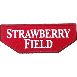 Road Sign - Unisex Strawberry Field Standard Patch
