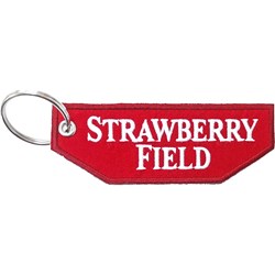 Road Sign - Unisex Strawberry Field Keychain