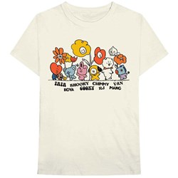 BT21 - Unisex Hippie Flowers T-Shirt