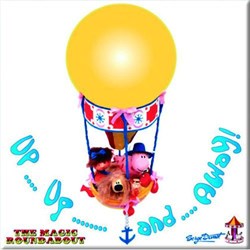 Magic Roundabout - Unisex Balloon Ride Fridge Magnet