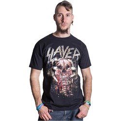 Slayer - Unisex Skull Clench T-Shirt