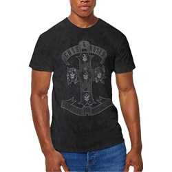 Guns N' Roses - Unisex Monochrome Cross T-Shirt