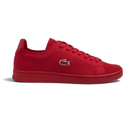 Lacoste - Mens Carnaby Piquee Textile Heel Pop Sneakers