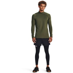 UNDER ARMOUR – UOMO – MAGLIA COLDGEAR® INFRARED UTILITY Marine OD Green /  Black – 390