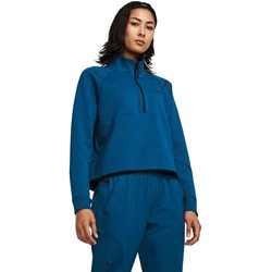 Under Armour - Womens Unstoppable Flc Crop 1/4 Zip Sweater