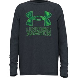 Under Armour - Boys Tech Hybrid Print Fill Long Sleeve Sweater