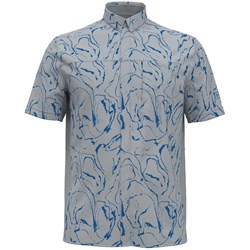 Under Armour - Mens Shorebreak Hybrid Printed Woven Short Sleeve T-Shirt