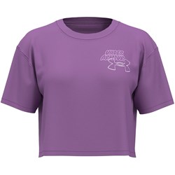 Under Armour - Womens Bubble Script Crop Short Sleeve T-Shirt