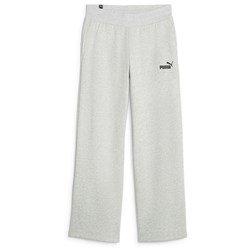 Puma - Womens Ess+ Straight Leg Small Logo Pants Fl